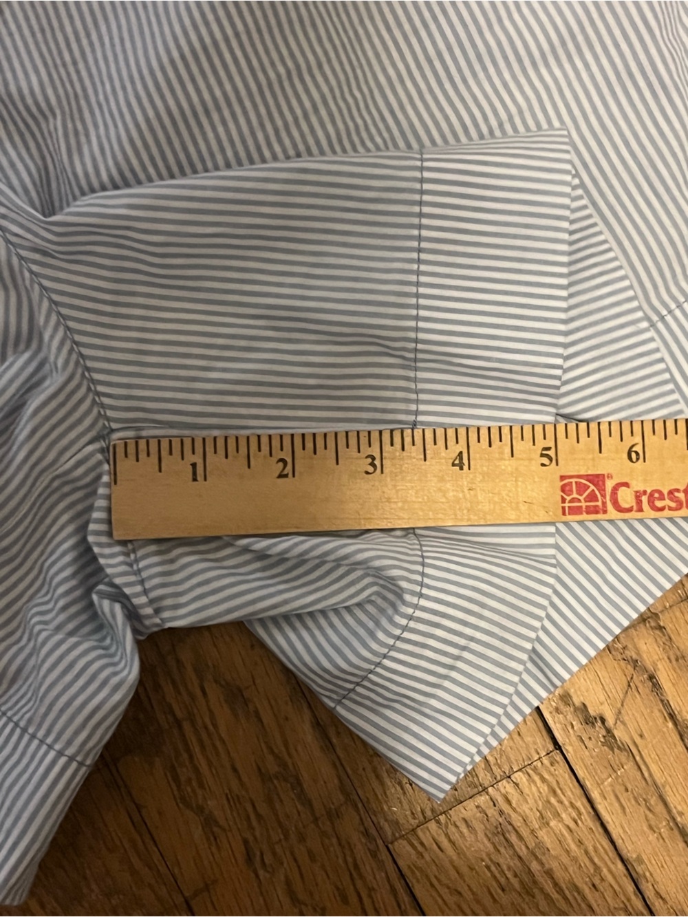 NWT Aerie Good Day Short Monaco Blue stripe Large 100% Cotton 5” Inseam - Picture 8 of 9